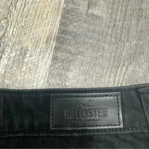 Women’s Hollister Jean distressed black skirt size 3 - Picture 7 of 7